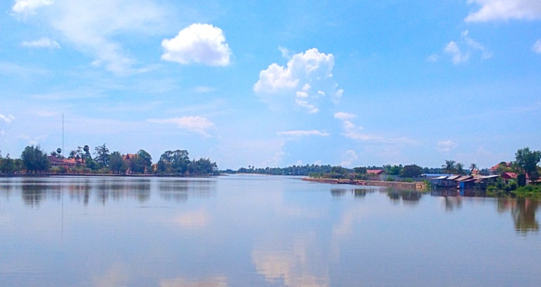 Kampot River view
